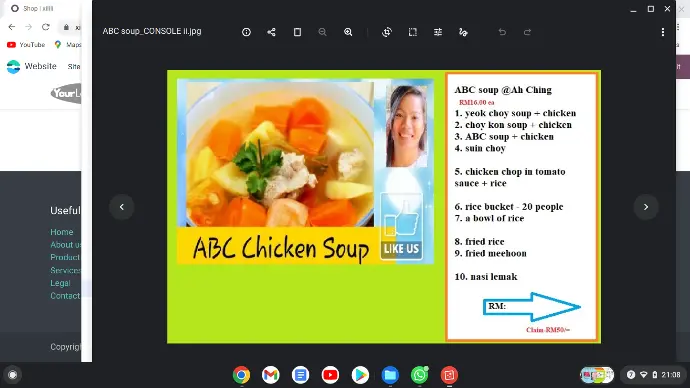 CONSOLE *ABC soup