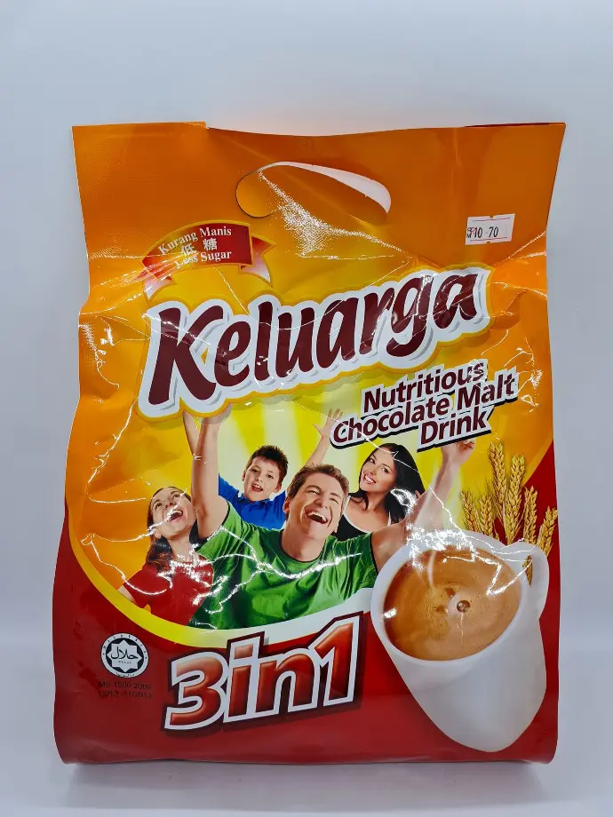 KELUARGA Chocolate malt drink