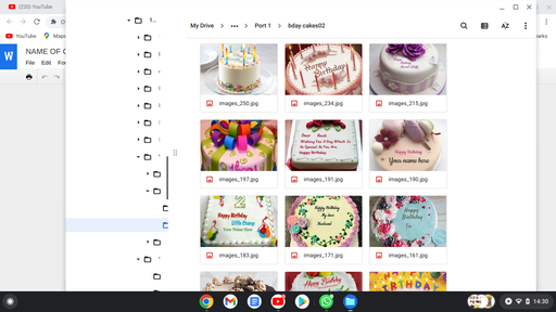 Cakes and creme