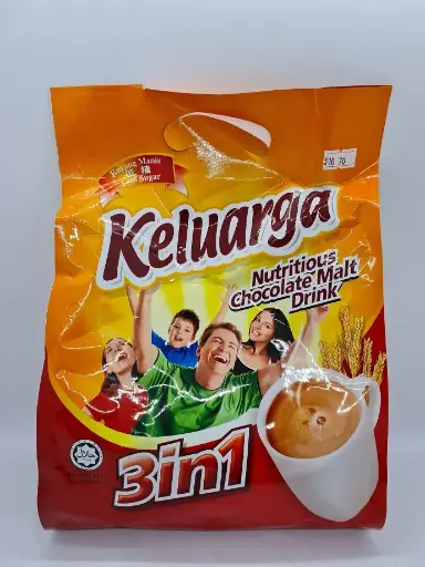 KELUARGA Chocolate malt drink
