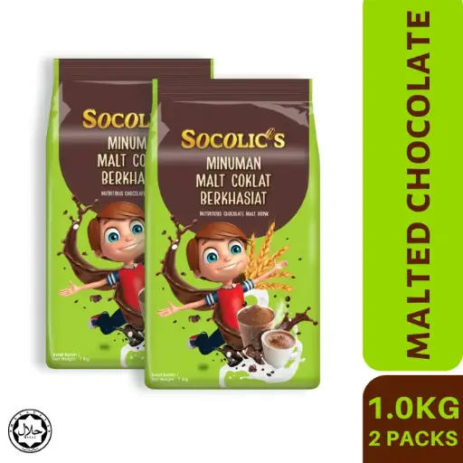 SOCOLIC malted chocolate drink w sugar added