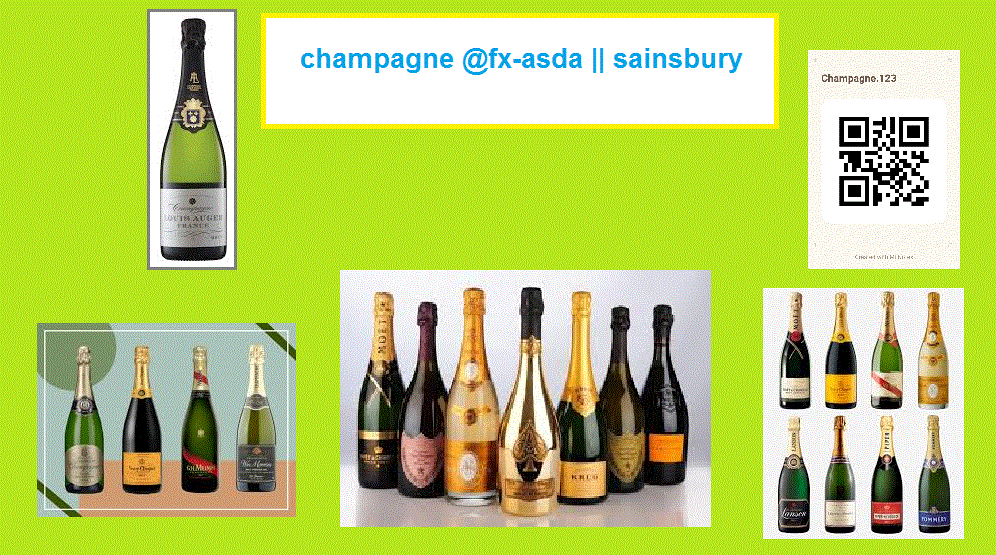 CONSOLE for Champagne @ASDA, Sainsbury; 6K-GBP