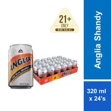 ANGLIA shandy; carton-24 cans