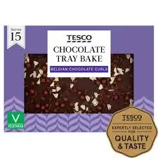 TESCO chocolate cake, 1kg