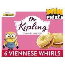 Mr Kipling Viennese whirls, 2pcks