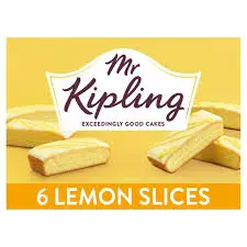 Mr Kipling lemon slices, 2pcks