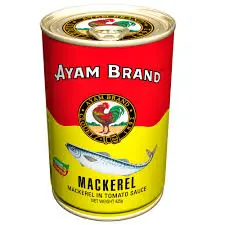 Ayam Brand Mackerel w tomato sauce, 6s