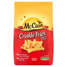 McCAIN Crinckle fries, 1KG